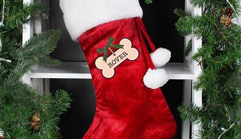 Christmas Stockings For Pets Pet Dog Cat Stocking Whimsical Monogrammed