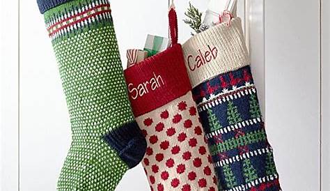 Christmas Stockings Garnet Hill Hable Stocking Collection Felt