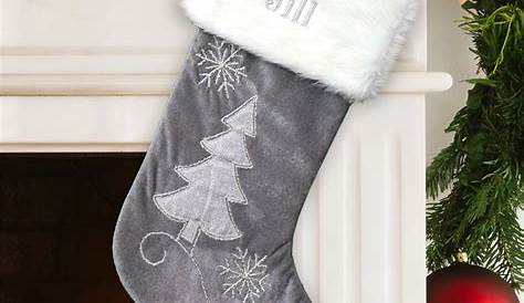 Christmas Stockings Grey