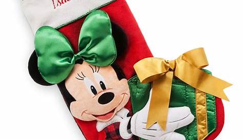 Christmas Stockings Minnie Mouse Holiday Stocking Personalized ShopDisney Disney