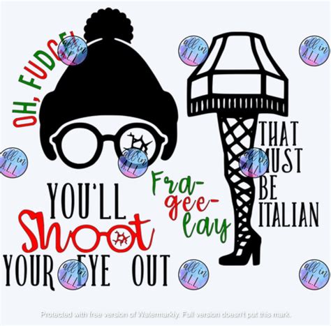 Youll Shoot Your Eye Out SVG DXF PNG A Christmas Story SVG A