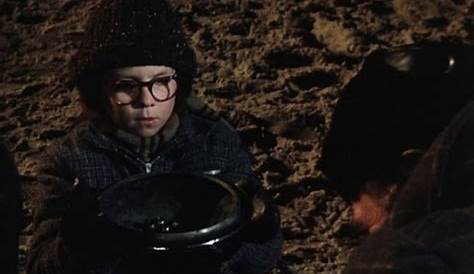Christmas Story Tire Scene A 1983 Just Before The Flat