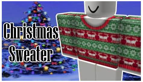 Christmas Sweater Roblox Ten Outfits With Links 🎄 YouTube