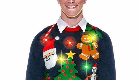 Christmas Sweater With Lights