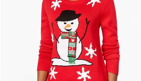 Christmas Sweaters Macys Karen Scott Snowman Holiday Sweater Only At Macy's Holiday