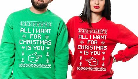 Christmas Sweaters Matching Couple