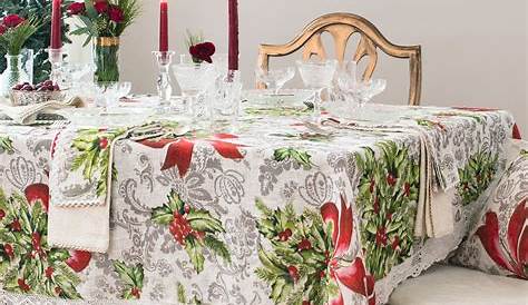 Christmas Table Cloth Asda