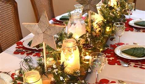 Christmas Table Decoration Ideas Youtube