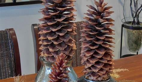 Christmas Table Decorations Pine Cones