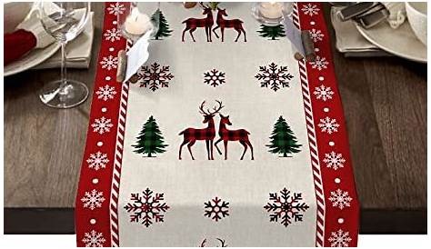 Christmas Table Runner 108 Inches Long