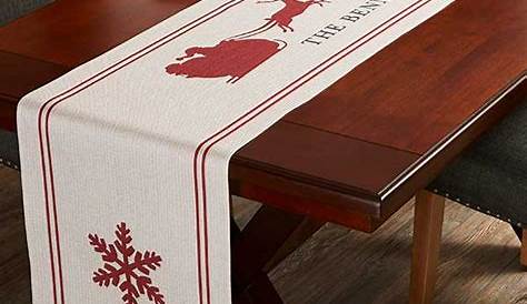 Christmas Table Runner Personalized Etsy