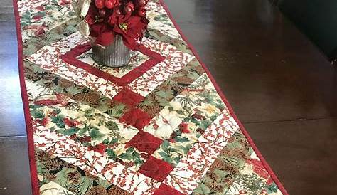 Christmas Table Runner Quilting Patterns