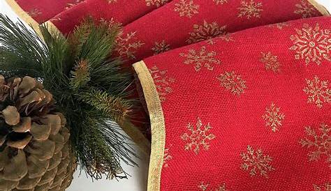 Christmas Table Runner Red And Gold How To Perfect Your Setting With