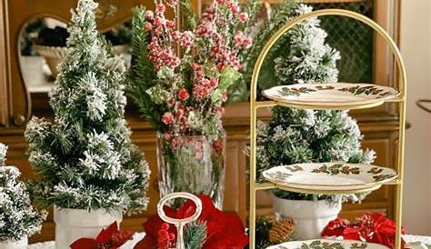 Christmas Tea Tablescapes