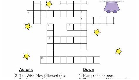 Christmas Time Manger Scene Crossword Clue WordMint