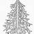 christmas tree coloring book