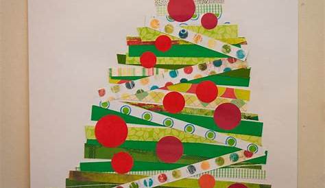 Christmas Tree Craft Strips Of Paper