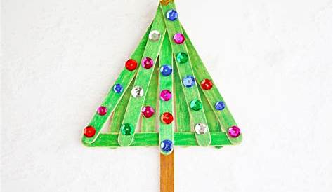 Christmas Tree Craft With Sticks