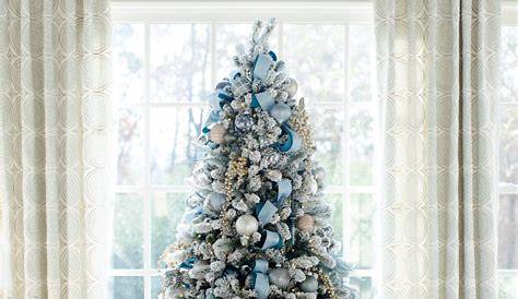 Blue Christmas tree Christmas Tree Decor Ideas 2020 Elegant, Blue