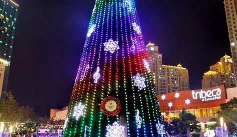 Christmas Tree Decoration Jakarta Central Park Indonesia Worldwide Beautiful