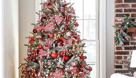 Christmas Tree Decorations 2023 Frosted Fraser Fir® Narrow Artificial Balsam Hill