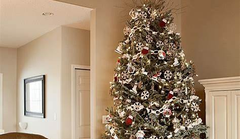Christmas Tree Garland Ideas 2013 Adorned With 351 Radko Ornaments And 9