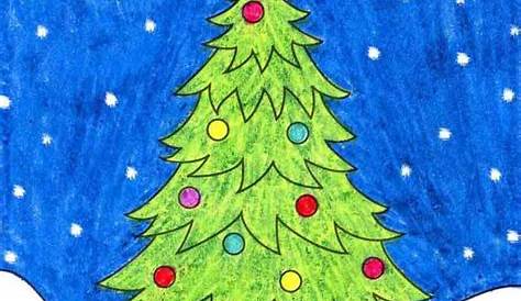 Christmas Tree Ki Drawing