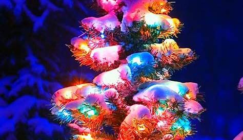 Christmas Tree Lights Wallpaper Iphone Arbre Dessin Hd