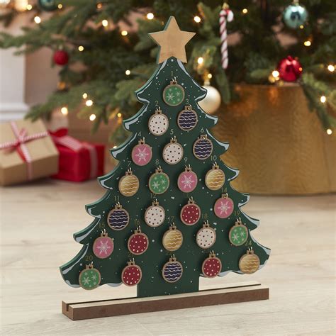 Christmas Tree Ornament Advent Calendar