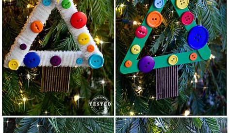 Christmas Tree Ornament Craft Ideas DIY Kids Stick TGIF This Grandma Is