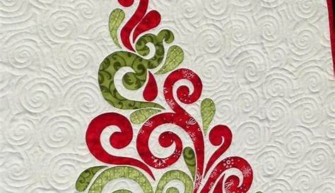 Christmas Tree Quilting Template Simple Blocks Form A Charming Digest