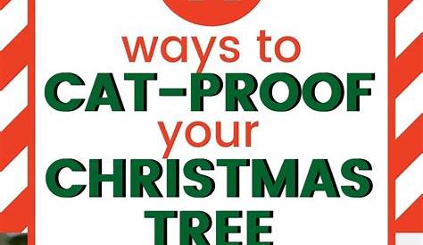 Christmas Tree Skirt Cat Proof Pin On s s s