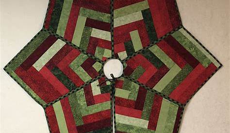 Christmas Tree Skirt Quilt As You Go By June Tailor
