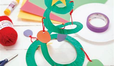 Christmas Tree Spiral Craft Activity