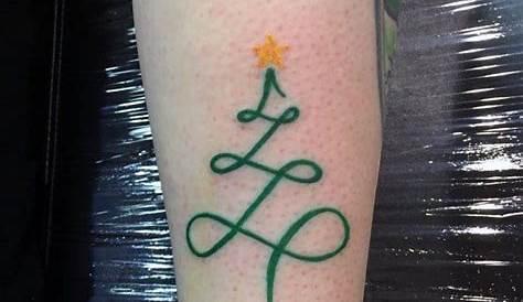 Christmas Tree Tattoo Ideas