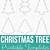 christmas tree templates free printable
