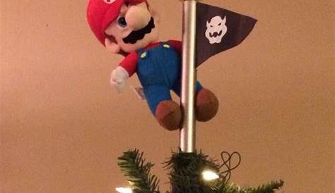 Christmas Tree Topper Mario s Super Star Gen 2 Light Up Gift