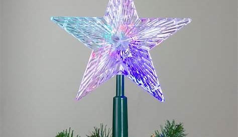 Christmas Tree Topper Rainbow Northlight 8in Star Multicolored Multicolor In
