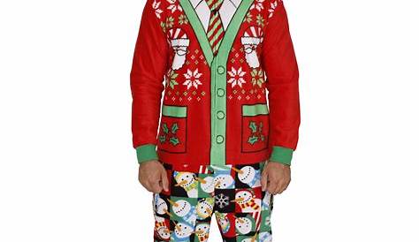 Christmas Ugly Pajamas Balls Lazy Black Suit With Hood