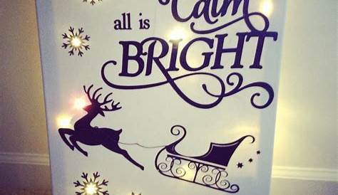 Christmas Vinyl Crafts Projects Projects Cricut