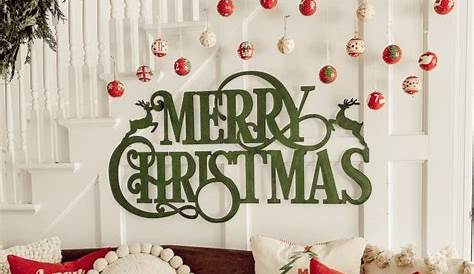 Christmas Wall Decor Items 17 Ideas For Your Home Feed Inspiration