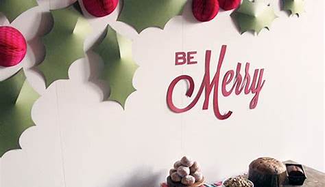 Christmas Wall Decoration Ideas For Party 40 Quick & Easy s