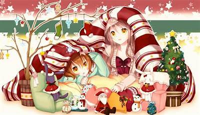 Christmas Wallpaper Cute Anime