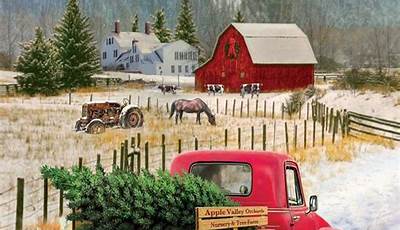 Christmas Wallpaper Iphone Vintage Truck