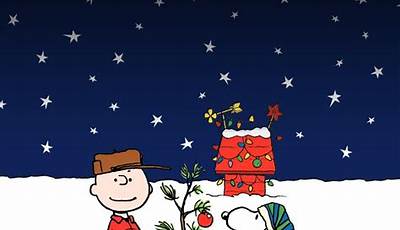 Christmas Wallpaper Of Snoopy
