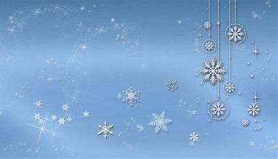 Christmas Wallpaper Simple Snowflakes