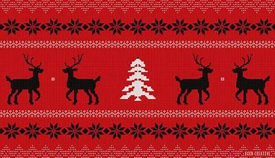 Christmas Wallpaper Ugly Sweater