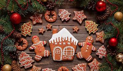 Christmas Wallpapers Gingerbread