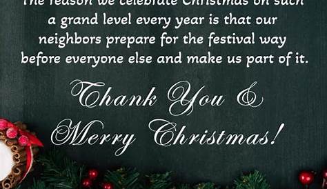 Christmas Wishes For Friends And Neighbors