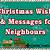christmas wishes for friends and neighbors